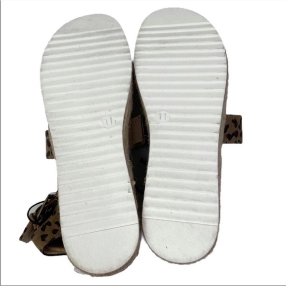 UNIVERSAL THREAD NWT Agnes Leopard Platform Sandals size 11 - Picture 8 of 9